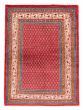 Bordered  Tribal Red Area rug 3x5 Persian Hand-knotted 383919