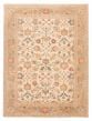 Vintage/Distressed Ivory Area rug 9x12 Turkish Hand-knotted 388459