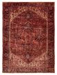 Geometric  Traditional Red Area rug 8x10 Persian Hand-knotted 390984