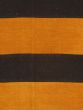Turkish Bohemian 5'7" x 7'10" Flat-weave Wool Black Kilim - Closeout