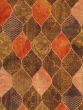 Transitional Brown Area rug 5x8 Indian Hand-knotted 49609