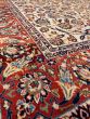 Persian Isfahan 7'0" x 10'3" Hand-knotted Wool Ivory Rug