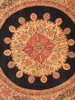 Traditional Brown Area rug Round Chinese Hand-knotted 50176