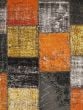 Transitional Black Area rug 5x8 Turkish Handmade 56404