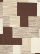 Casual Brown Area rug 4x6 Turkish Flat-weave 60495