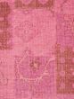 Casual Pink Area rug 4x6 Indian Hand-knotted 60560