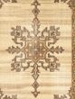 Traditional Brown Area rug 4x6 Indian Hand-knotted 62661