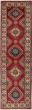Geometric  Traditional Red Runner rug 9-ft-runner Afghan Hand-knotted 221437