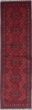 Traditional Red Runner rug 10-ft-runner Afghan Hand-knotted 222249