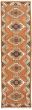 Bordered  Traditional Brown Runner rug 10-ft-runner Indian Hand-knotted 314350