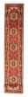Bordered  Traditional Red Runner rug 18-ft-runner Indian Hand-knotted 344337