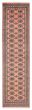 Bordered  Traditional Pink Runner rug 10-ft-runner Pakistani Hand-knotted 390279