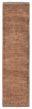 Geometric  Vintage Brown Runner rug 9-ft-runner Afghan Hand-knotted 392103