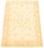 Bordered  Traditional Brown Area rug 3x5 Afghan Hand-knotted 319202