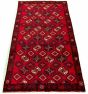 Afghan Khal Mohammadi 5'1" x 9'7" Hand-knotted Wool Rug 