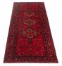 Persian Style 3'9" x 9'10" Hand-knotted Wool Rug 