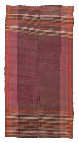 Bohemian  Flat-weaves & Kilims Red Area rug Unique Turkish Flat-Weave 385759