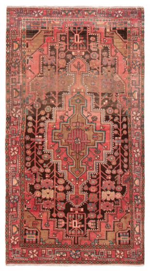 Vintage/Distressed Black Area rug Unique Turkish Hand-knotted 388732