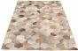 Argentina Cowhide Patchwork 6'1" x 9'1" Handmade Leather Rug 
