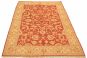Pakistani Lahor Finest 6'7" x 10'1" Flat-Weave Wool Tapestry Kilim 