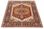 Indian Serapi Heritage 4'0" x 5'10" Hand-knotted Wool Rug 