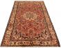 Bordered  Traditional Red Area rug Unique Persian Hand-knotted 298149