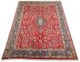 Bordered  Traditional Red Area rug 9x12 Persian Hand-knotted 310236