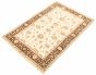 Indian Chobi Twisted 6'1" x 9'1" Hand-knotted Wool Rug 