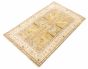 Indian Royal Oushak 5'0" x 7'11" Hand-knotted Wool Rug 