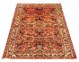 Persian Style 5'4" x 9'8" Hand-knotted Wool Red Rug