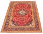 Persian Kashan 5'0" x 8'5" Hand-knotted Wool Rug 