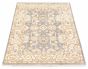 Indian Royal Oushak 4'0" x 5'11" Hand-knotted Wool Rug 