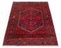Persian Style 4'0" x 6'8" Hand-knotted Wool Rug 