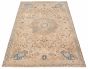 Persian Style 4'9" x 8'8" Hand-knotted Wool Rug 