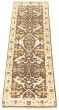 Indian Royal Oushak 2'7" x 8'1" Hand-knotted Wool Rug 