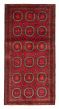 Bordered  Traditional Red Area rug 3x5 Afghan Hand-knotted 380510