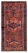 Bordered  Tribal Red Area rug Unique Turkish Hand-knotted 389179