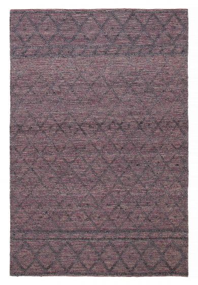 Braided  Transitional Grey Area rug 5x8 Indian Braid weave 390573