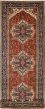 Floral  Traditional Brown Runner rug 12-ft-runner Indian Hand-knotted 237388