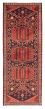 Bordered  Traditional Red Runner rug 10-ft-runner Persian Hand-knotted 352505