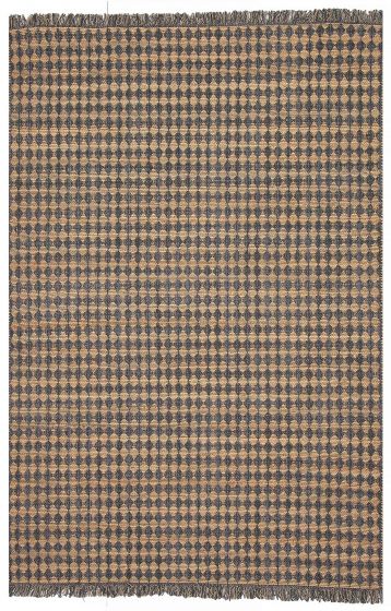 Flat-weaves & Kilims  Traditional/Oriental Blue Area rug 5x8 Indian Flat-Weave 375539