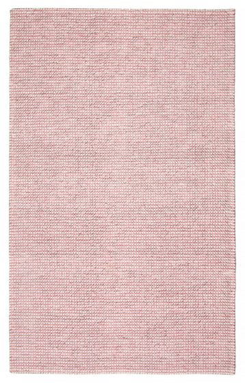 Braided  Transitional Pink Area rug 5x8 Indian Braid weave 394134