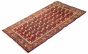 Persian Zanjan 3'10" x 7'0" Hand-knotted Wool Red Rug