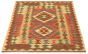 Bordered  Traditional Red Area rug 3x5 Turkish Flat-Weave 297776