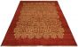 Floral  Transitional Red Area rug 10x14 Pakistani Hand-knotted 303124