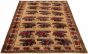 Bordered  Tribal  Area rug 6x9 Afghan Hand-knotted 326527