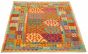 Bordered  Geometric Multi Area rug 4x6 Turkish Flat-weave 329496