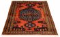Persian Wiss 5'3" x 6'11" Hand-knotted Wool Copper Rug