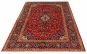 Persian Kashan 7'10" x 11'7" Hand-knotted Wool Rug 