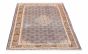 Persian Ardabil 4'10" x 6'7" Hand-knotted Wool Rug 